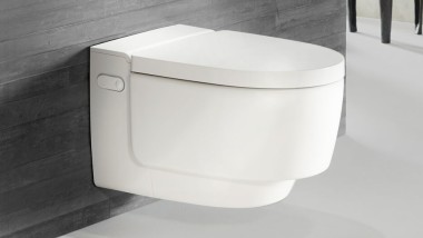 Geberit AquaClean Mera Weiss mit Fernbedienung Sigma 70