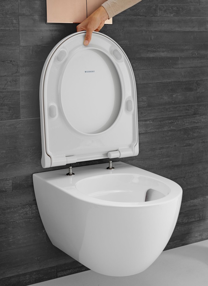 Geberit Acanto WC mit QuickRelease-Funktion